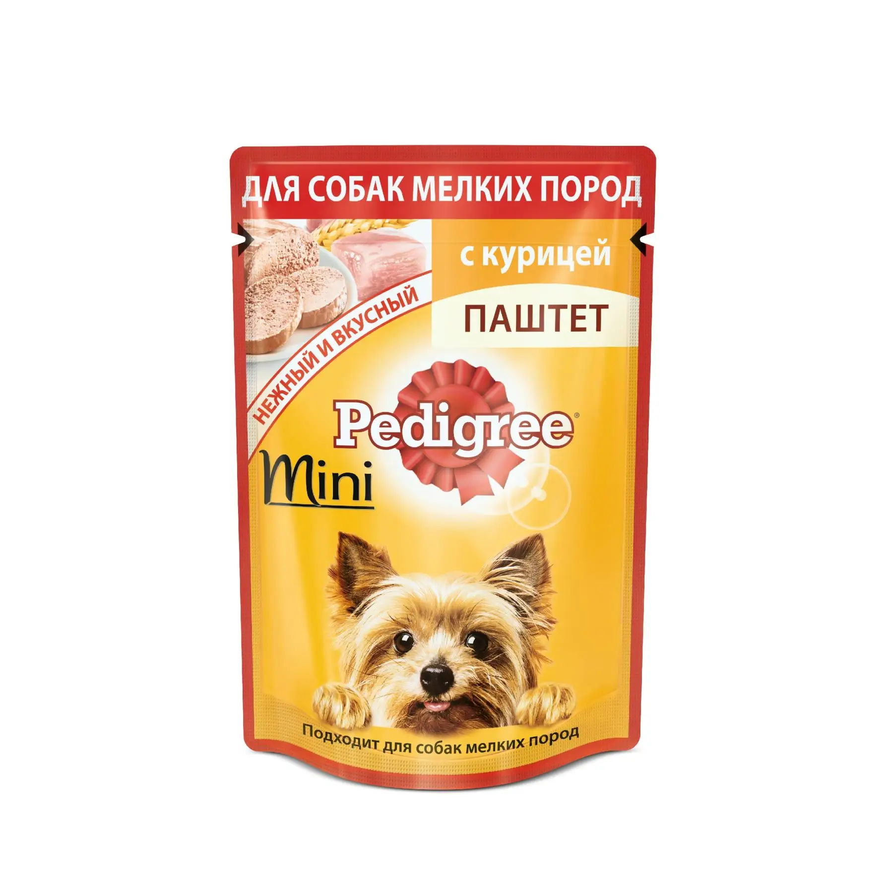 Влажный корм для взрослых собак маленьких пород Pedigree паш