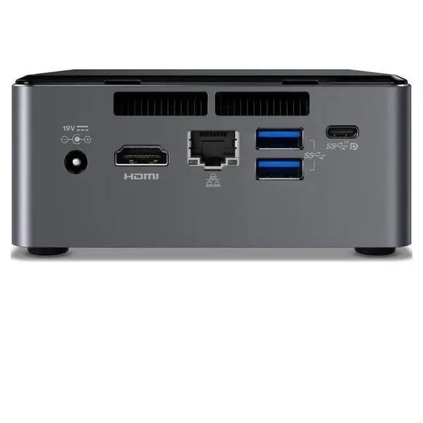 Мини ПК Intel NUC7I5BNH i5-7260U DDR4 черный