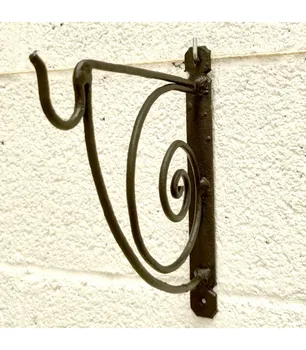 

Soporte o Gancho de Pared para colgar Lamparas - Modelo Caracol - 22cm