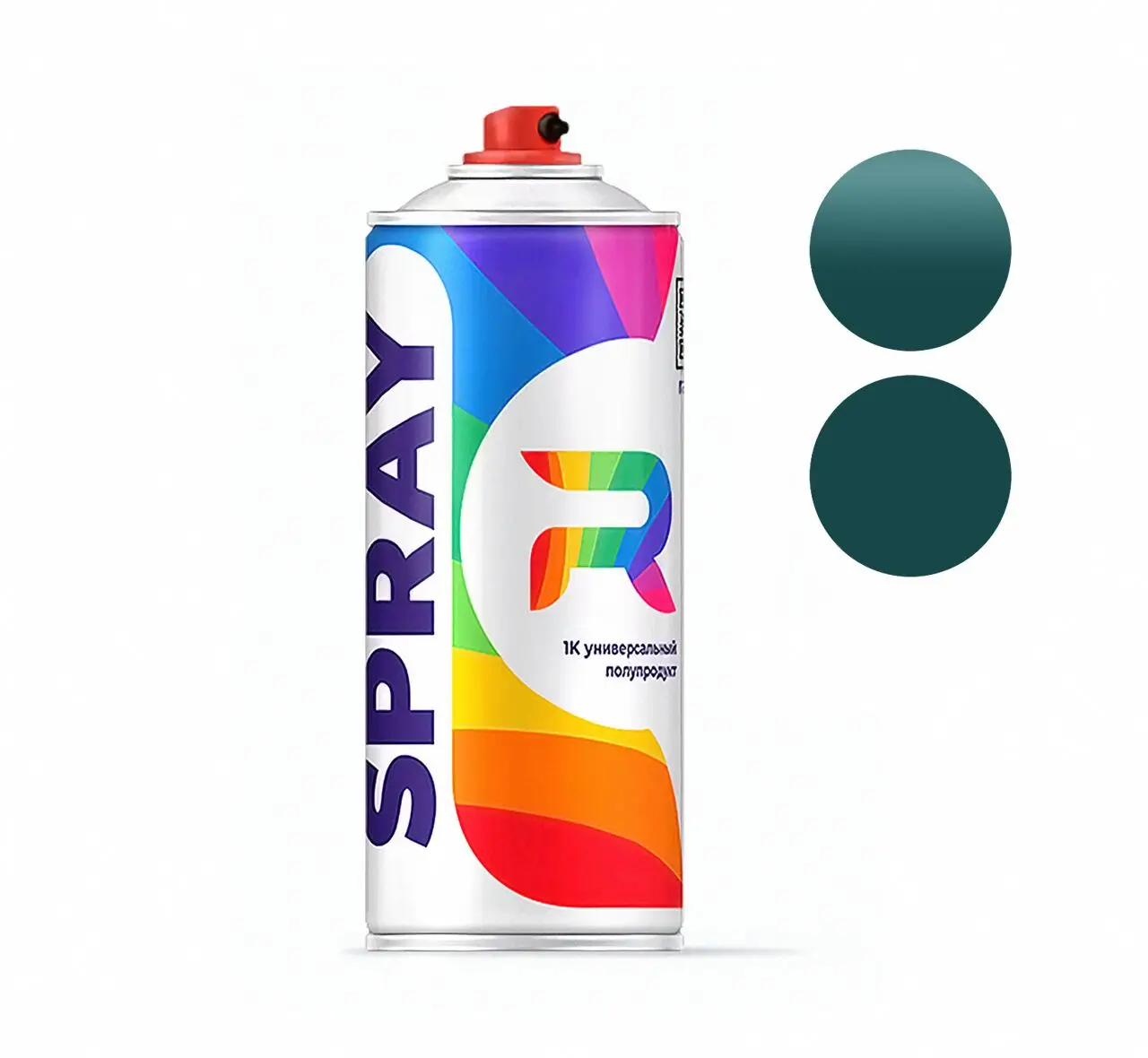 Spray cylinder Fiat 401 Blu turchese (base paint солид blue) 520 ml. | Обустройство дома