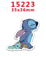 30 шт мультяшный персонаж плоское украшение из смолы PR 15164 - Цвет: 15223