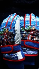 Snowboard Gloves Winter Skiing Warm Kids for Boys Children Cartoon Anime Figure