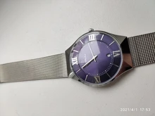 CRRJU-Reloj de pulsera de acero inoxidable para hombre y mujer, nuevo amante, elegante, de cuarzo, resistente al agua, 2021