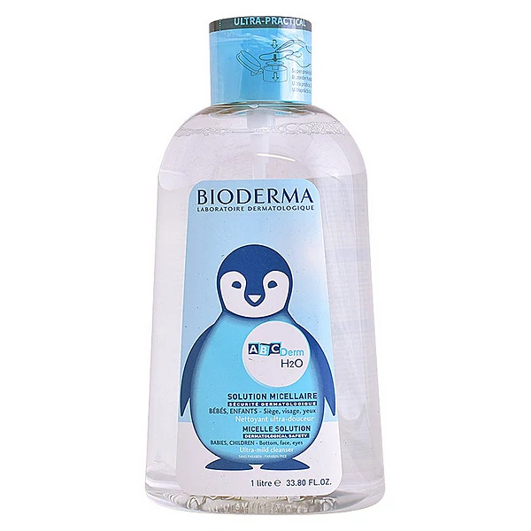Мицеллярная вода Abcderm H2o Bioderma 1000 мл | Мать и ребенок