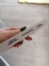 10 unids/lote papel de lija lima de uñas para uñas de gel 180/240 manicura profesional de pedicura de doble cara conjunto de limas de uñas herramientas