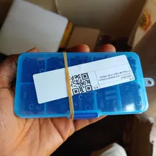 Tornillo de nailon M3NH1 M3, separador de nailon hexagonal Blanco/Negro, cabeza plana, espaciado de plástico de nailon, tuercas, 300 Uds.