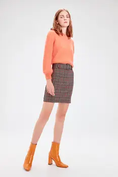 

Trendyol Tile Belt Detail Skirt TWOAW20ET0291