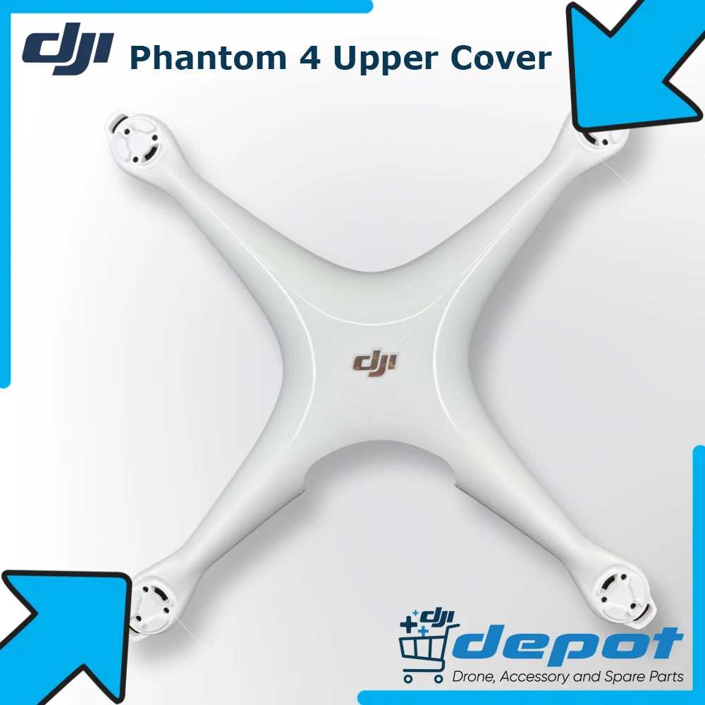 Phantom 4 Upper Cover Shell Original Genuine DJI Repair Spare Parts Ready to Use Compatible with pro and V2.0 |