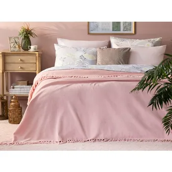 

Pure Twin Woven Bed Sheets 240x260 Cm Pink
