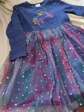 VIKITA Girls Unicorn Dress Princess Tutu Dress for Girls Children Birthday Party Licorne