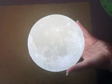 Moon-Lamp Globe Night-Light Bedroom 3d-Print Home-Decor Children Gift Creative Galaxy