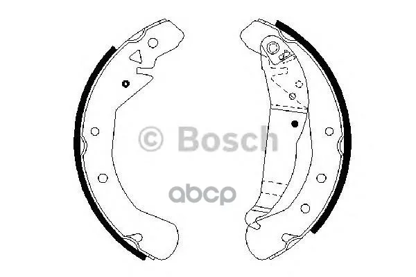 Тормозные Колодки 0986487658 Bosch арт. 0986487658