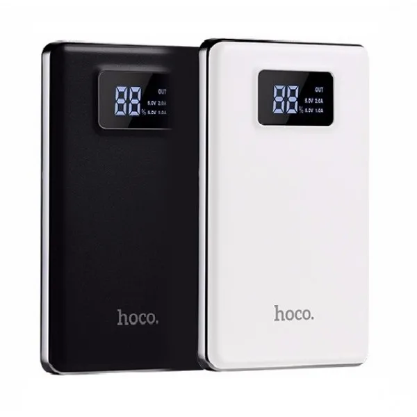 Внешний аккумулятор HOCO B23-10000 flowed power bank, Lithium polymer(Черный