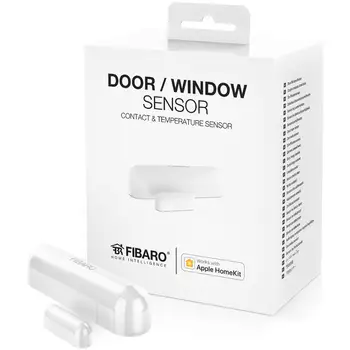 

HK door-window sensor/TEMP. FIB APERTURE control/TEMP White HKFibaro37.36