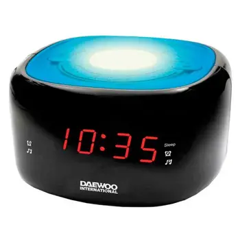 

Clock-Radio Daewoo DCR-440BL LED FM Blue