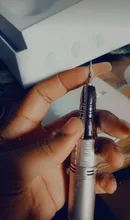 Nuevo diseño de lijadora eléctrica de uñas, 35000 RPM, máquina de manicura de Metal con pantalla HD, equipo de arte de uñas