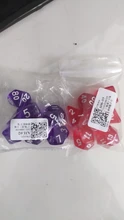 RPG D&D DND Poly Dice Board Game set of 7 sided die D4 D6 D8 D10 D12 D20