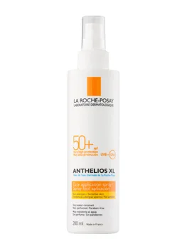 

La roche posay ANTHELIOS xl spray spf 50 + 200 ml water resistant. For face and body