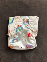 Asenappy-pañal de tela con bolsillo para bebé, pañal reutilizable, ajustable, lavable, micropolar, interno, 3kg-15kg, 8lbs-36lbs