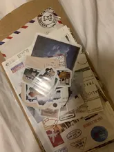 30 unids/set Vintage Scrapbooking Diy Paquete de pegatinas Retro decorativa Natural colección diario Washi etiqueta engomada de papel de arte