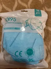 10-100 Uds máscara KN95 Mascarillas FFP2 FPP2 reutilizable cara máscara 5 capas respirador de filtro máscara protectora higiénico máscaras de adulto CE