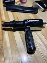 LOMVUM-taladro inalámbrico remachador accesorios, Adaptador de remaches de pistola eléctrica, herramientas eléctricas
