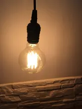 Spiral-Lamp Light-Bulb Filament Ampoule G95 T45 E27 Incandescent Retro Vintage G80 ST64