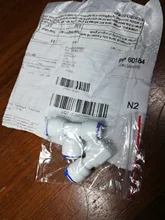 Connector Tee-Fitting Osmosis Water-Reverse Aquarium-System Equal Od-Tube T-Type 1/4-3/8-