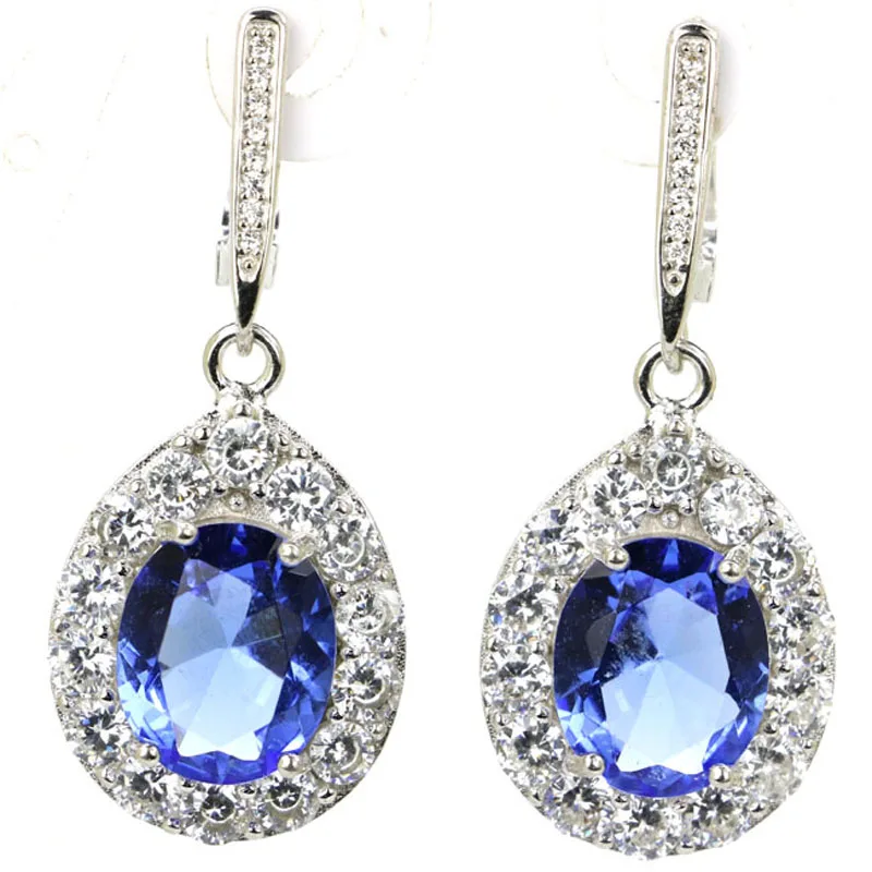 

Женские серьги из серебра 9,1 пробы, 41x16 мм, 925 г