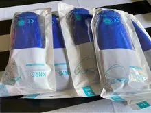 Mascarillas faciales reutilizables con filtro fpp2, respirador protector de 4 capas, higiénicas, 12 colores, CE, kn95