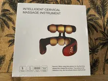 Masajeador eléctrico para cuello y espalda, herramienta para aliviar el dolor, cuidado del cuello, relajación, 6 modos