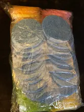 ShinBay 100 Uds Natural madera pulpa esponja para lavar almohadilla para limpieza Facial cuidado de la cara de esponja Puff limpiador