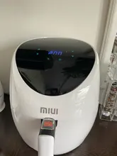 MIUI 4.6L Electric Air Fryer Oven MI-CYCLONE 360°Baking LED Touchscreen Deep Fryer without