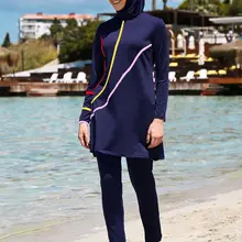 Новинка 1941! Мусульманский женский купальник, Мусульманский купальник, Буркини, Муслима