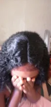 Pelucas de cabello humano malayo para mujeres negras, Bob corto de cabello humano rizado con cierre de encaje 4x4, prearrancado con pelo de bebé