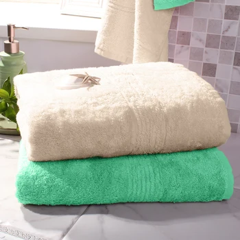 

Set of 2 towels Harmonika bamboo color: mint, beige (70x130 cm-2 pcs)