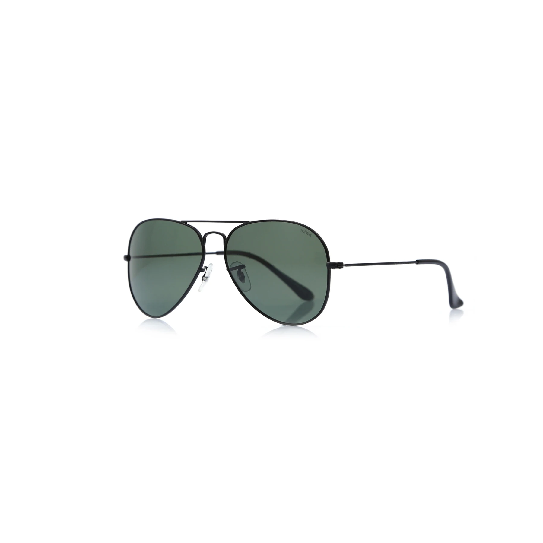 

Men's sunglasses hw 1566 07 metal black organic drop pilot 58-14-135 hawk