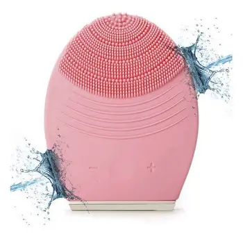 

Cleansing Facial Brush Pink