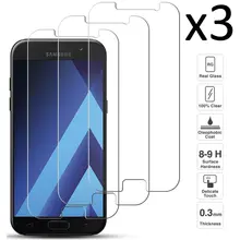 Protecteur d'écran, ensemble de 3 pièces, Samsung Galaxy A5 2017 crystal t=