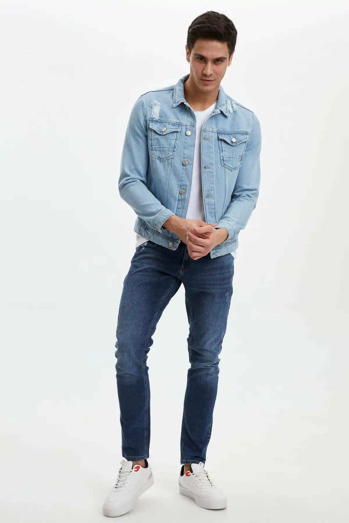 Defacto Erkek Slim Fit Jean Ceket Fiyati Taksit Secenekleri