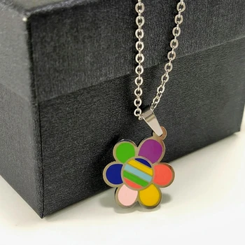 

Flower pendant for young woman fashion trend Chain 2020 birthday friend gift trendy trendy trendy trendy