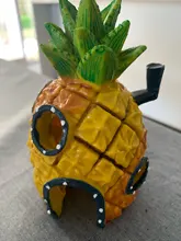 Aquarium-Decoration Shrimp Nest Fish-Tank-Decor Pineapple-House Comic-Plants Fish Hiding