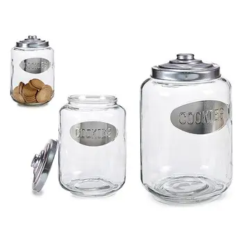 

Glass Jar Vivalto (19,5 x 28 x 19,5 cm)