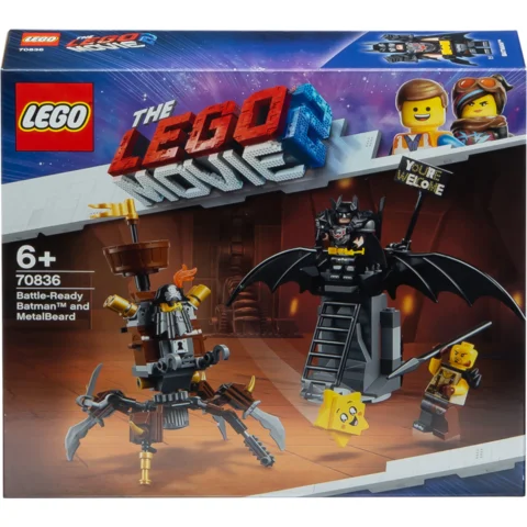 Dovenskab Medarbejder prøve Designer Lego Movie 2 Battle Batman And Iron Beard Art. 70836 - Blocks -  AliExpress