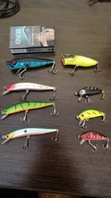 Minnow Jig-Bait Wobbler Fishing-Lure Crankbait-Carp Bass-Pesca Topwater 1PCS 50mm Striped
