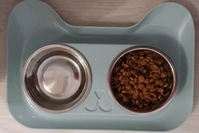 Pet-Accessories Dog-Bowls Double-Food Feeding-Supplies Pet-Drinking-Dish-Feeder Puppy