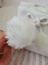 Botas de otoño e invierno para bebé, zapatos cálidos para niño y niña, zapatos de moda sólidos de bolas peludas para primeros pasos, zapatos para chico de 0 a 18M, 2019