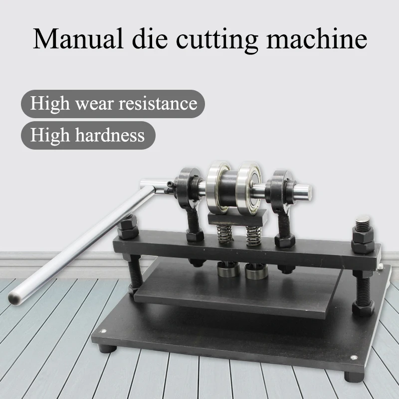 Manual Die Cutting Machine, Leather Leather Indentation / Cutting