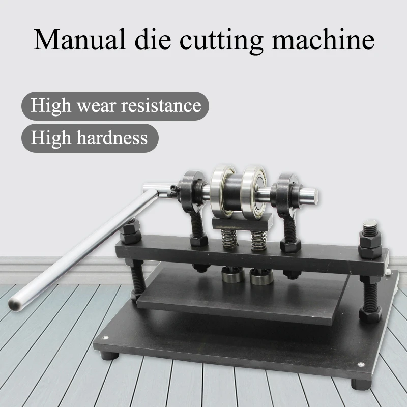 Manual Die Cutting Machine, Leather Leather Indentation / Cutting