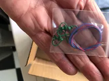 Lámparas de cuello de cisne de montaje en pared, modelo de Farola, fabricación de vías de ferrocarril, lámparas de parque, diseño de vías, clásico, HO Scale, 5 uds.